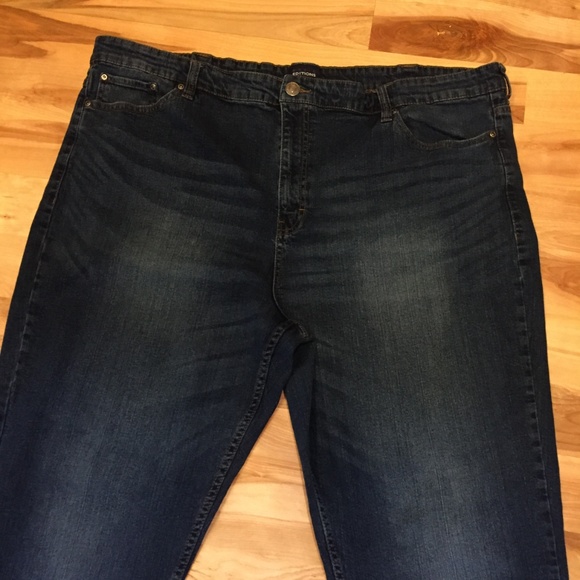 Big & Tall Mens Relaxed Denim Jeans 46 x 31 - Picture 2 of 7